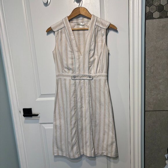 Original Penguin Striped Preppy Fit and Flare Dress Size 8 - Picture 1 of 9